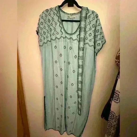 COPY - Zara XL Green Dress